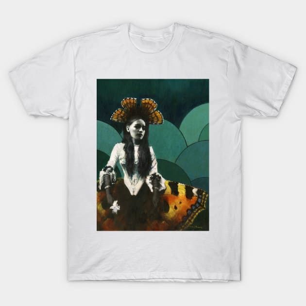 Papillon T-Shirt by mictomart